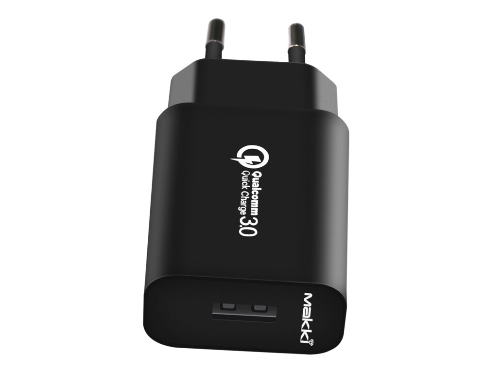 Зарядно Makki за стена Fast Charger QC3.0 18W -... 6