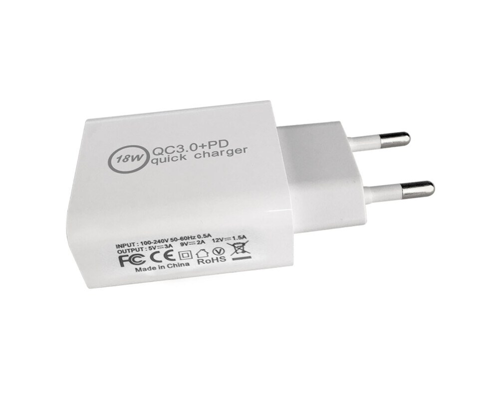 Зарядно Makki бързо Fast Charger Wall - QC3.0 +... 5
