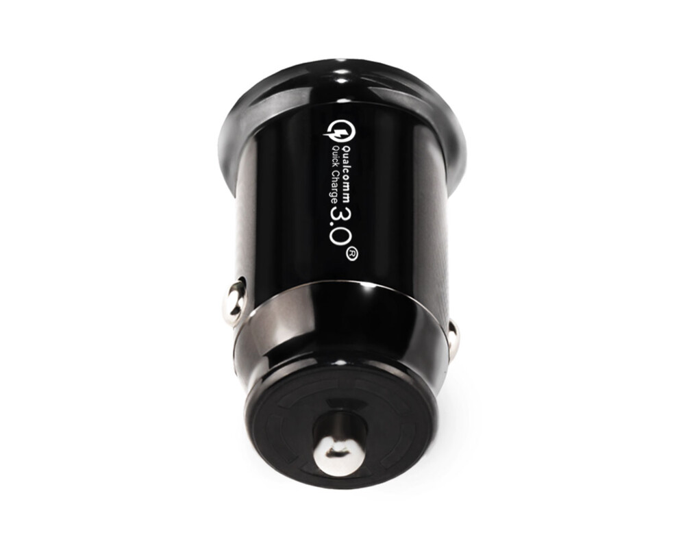 Зарядно Makki Fast Charger Car - Type-C + USB QC... 3