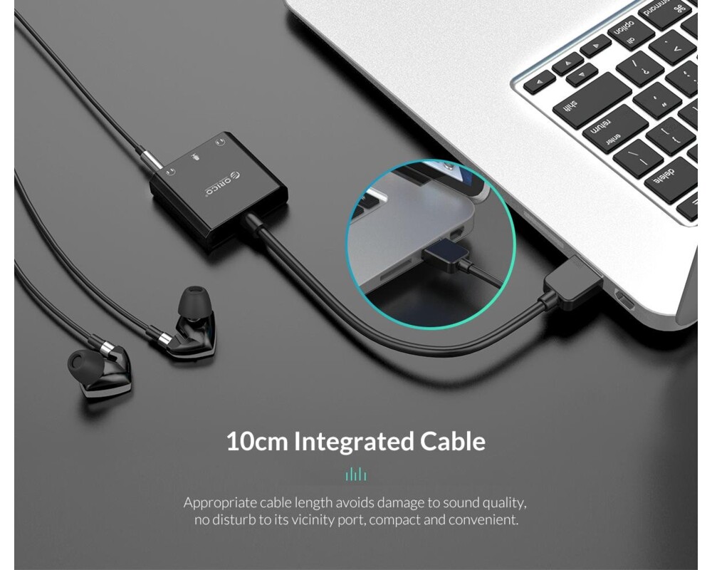 Звукова карта Orico USB Sound card - Headphones 9