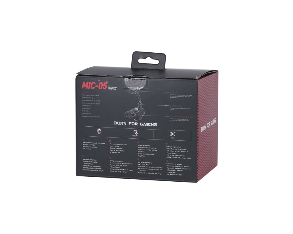 Микрофон Marvo Геймърски Gaming USB Microphone - MIC-05 - USB 7