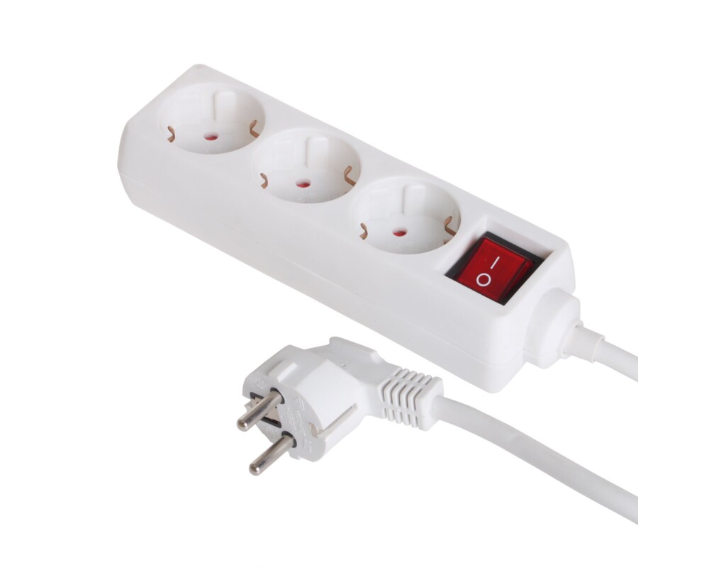 Разклонител VCom Power Board 3 SCHUKO - CE223-1.5m 3