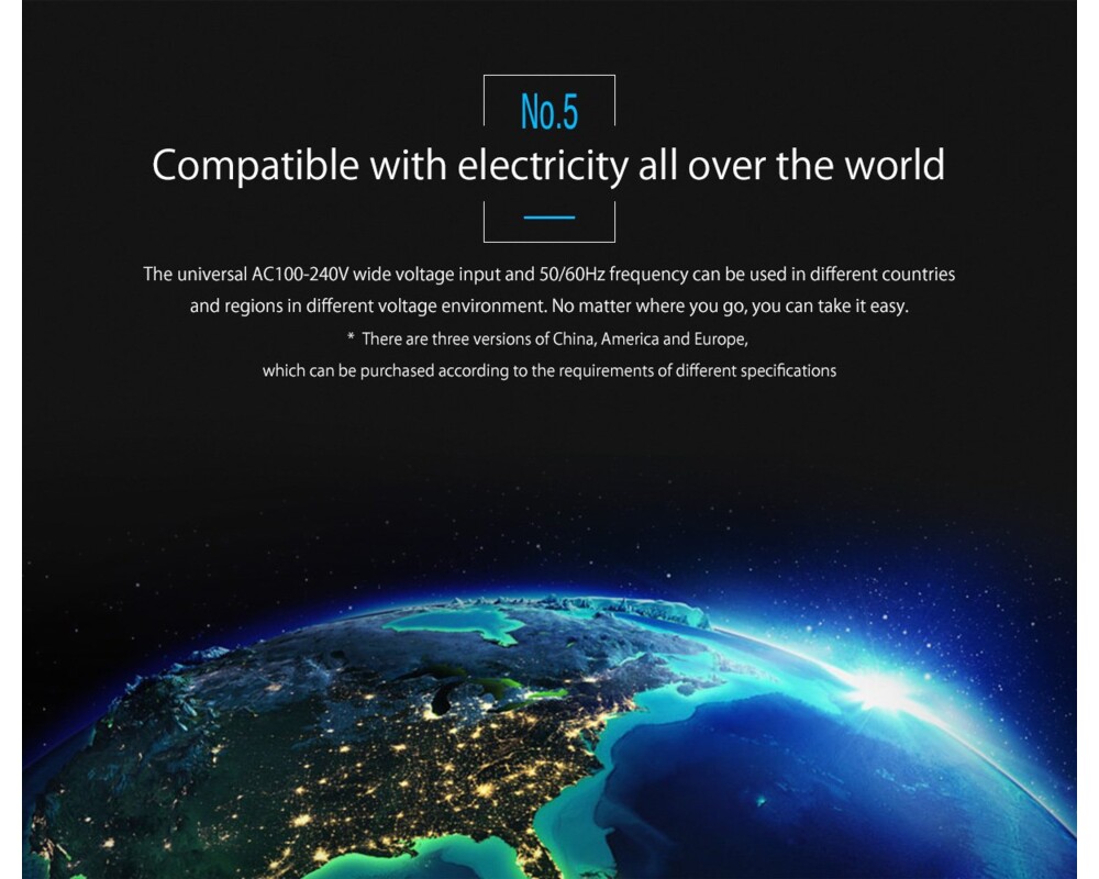 Зарядно Orico за стена Smart Charger 220V - 15W... 12