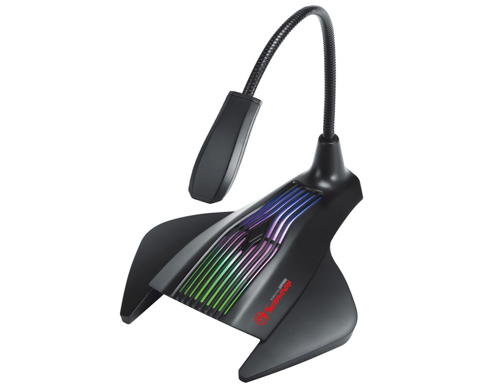 Микрофон Marvo геймърски Gaming Microphone RGB US... 2