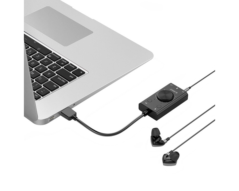 Звукова карта Orico USB Sound card - 2 headphones 4