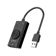  Orico USB Sound card - 2 headphones 703297 SC2-BK-PRO на топ цена - PIC.bg