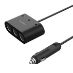<span>Зарядно</span> Orico разклонител за запалка за кола Car Cigarette Lighter 3 Ports + 2xUSB <span class='catalog-num-in-name'>MP-2U3S-BK-PRO</span> - 