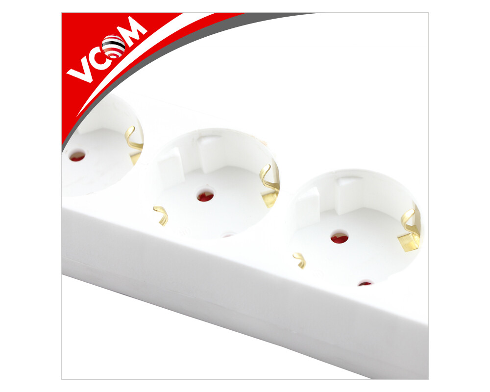 Разклонител VCom Power Board 5 SCHUKO - CE225-1.5m 3