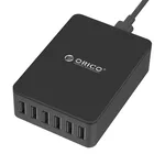 <span>Зарядно</span> Orico за стена Smart Charger 220V - 50W... <span class='catalog-num-in-name'>CSE-6U-EU-BK-PRO</span> - 