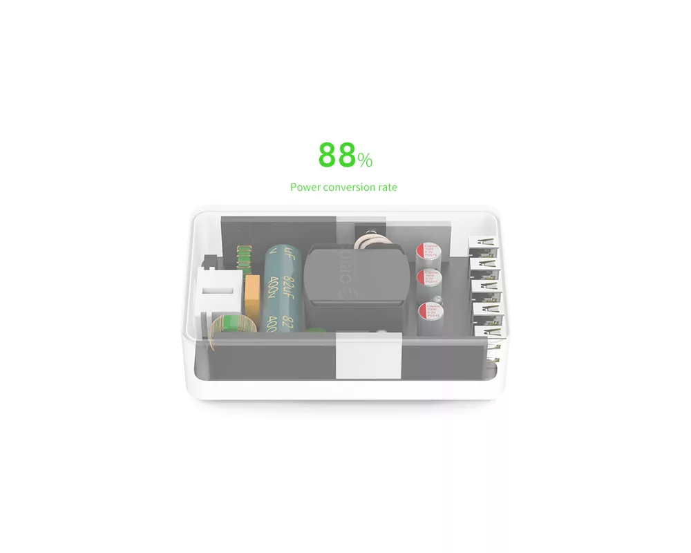 Зарядно Orico за стена Smart Charger 220V - 50W... 8