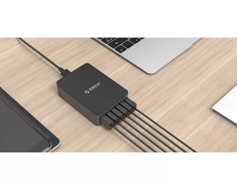 Зарядно Orico за стена Smart Charger 220V - 50W... 6