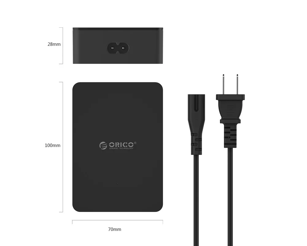 Зарядно Orico за стена Smart Charger 220V - 50W... 5
