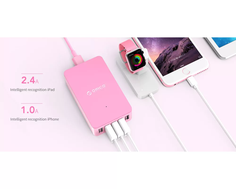 Зарядно Orico за стена Smart Charger 220V - 50W... 7