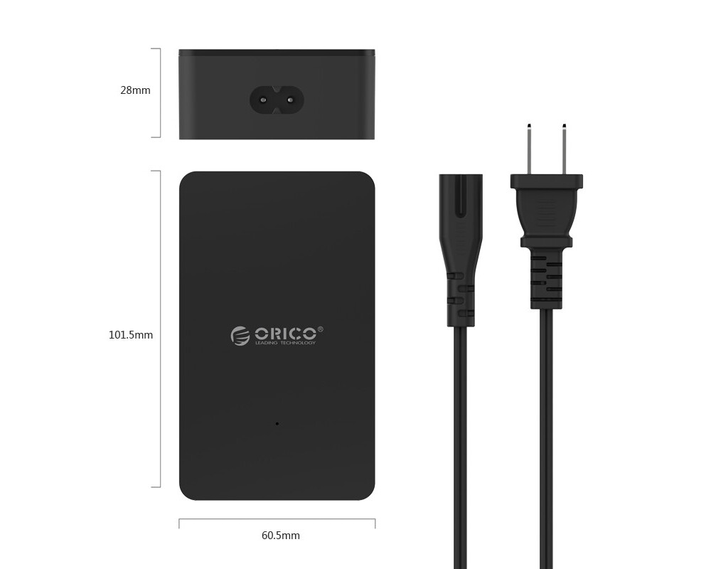 Зарядно Orico за стена Smart Charger 220V - 34W... 5