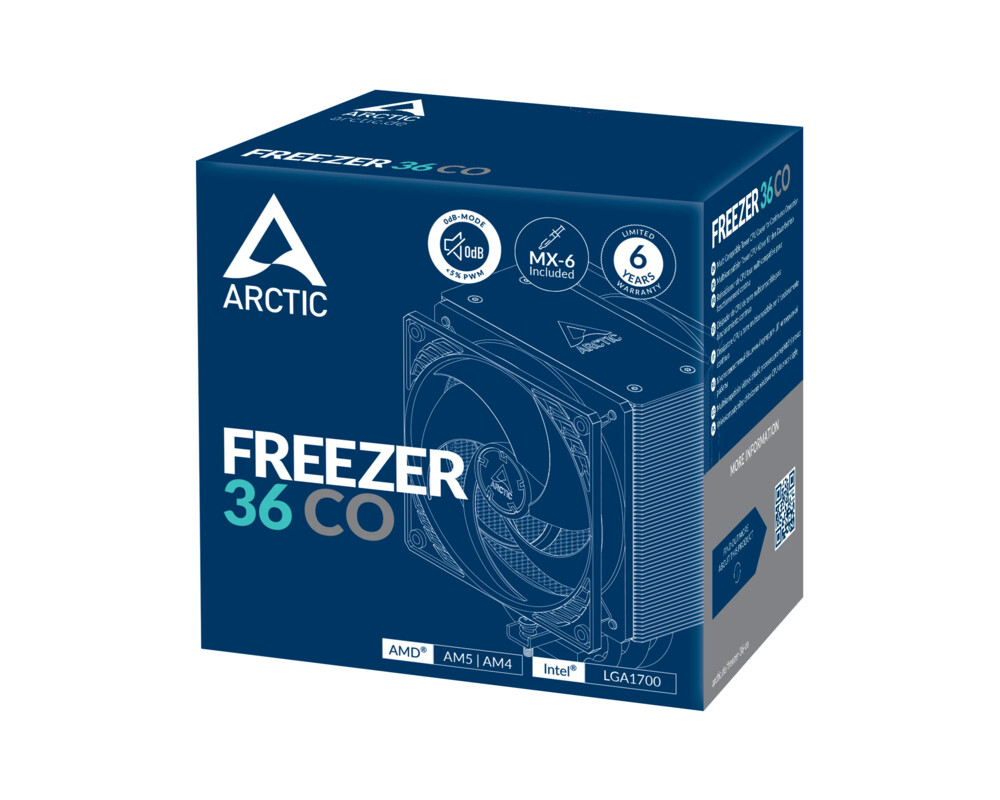 Охладител за процесор ARCTIC Freezer 36 CO - ACFRE00122A 12