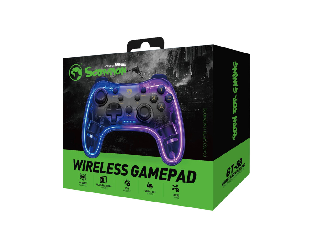 Джойстици и Геймпадове Marvo геймпад Gamepad GT-88 - PS4 6
