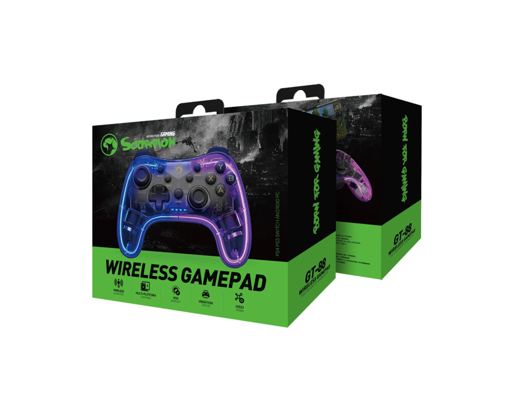 Джойстици и Геймпадове Marvo геймпад Gamepad GT-88 - PS4 7
