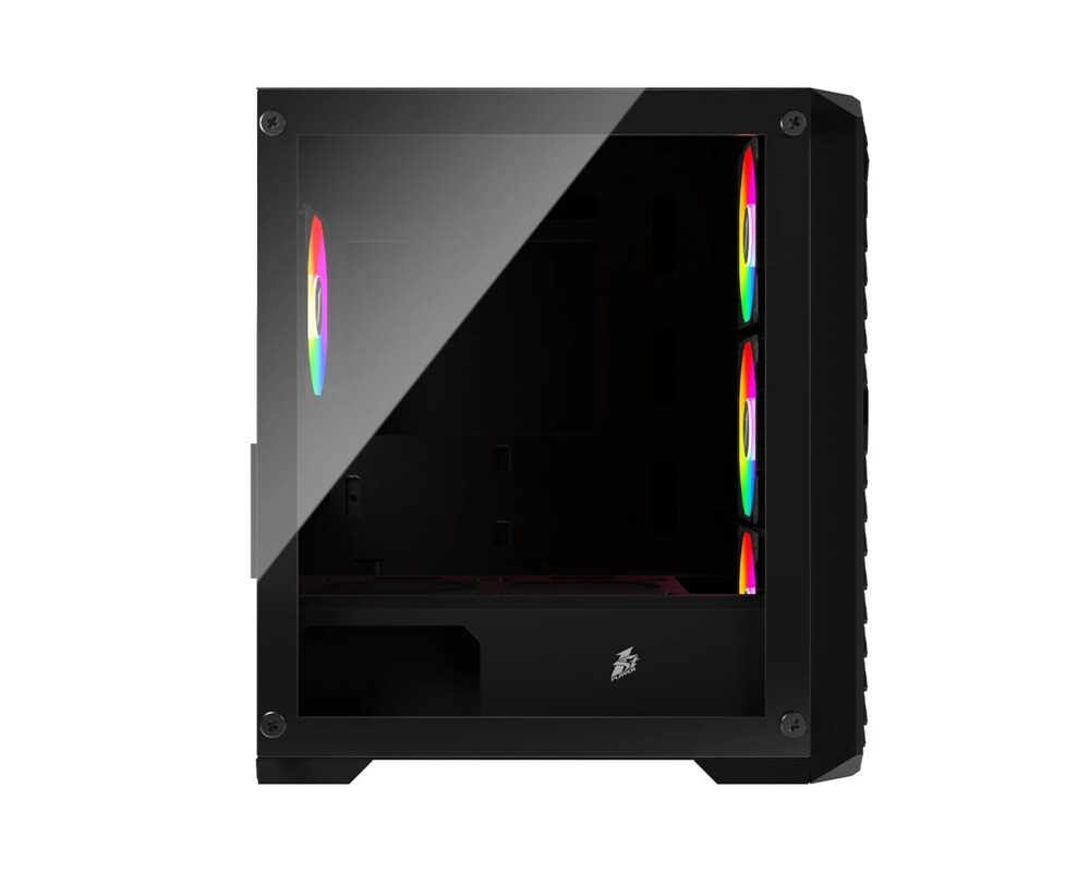 Кутия 1stPlayer mATX - TRILOBITE T5 Black 5