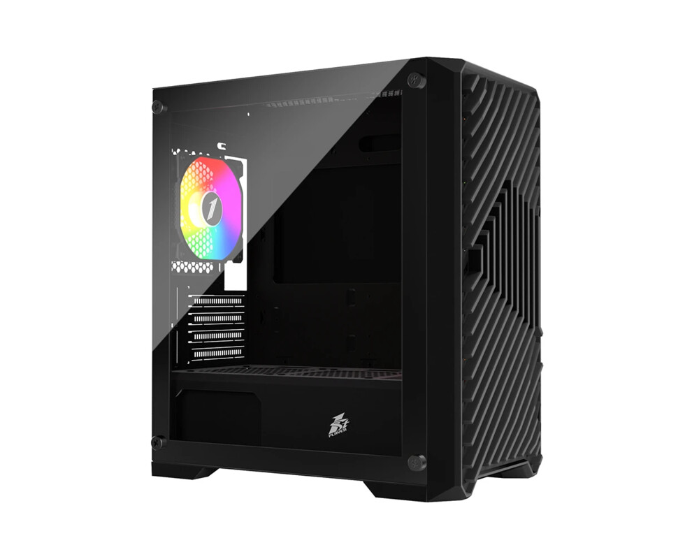 Кутия 1stPlayer mATX - TRILOBITE T5 Black 4