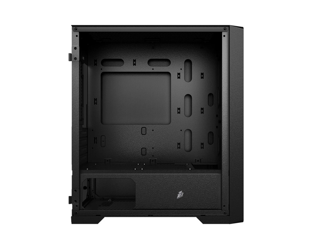 Кутия 1stPlayer mATX - TRILOBITE T4 Mesh Black 4