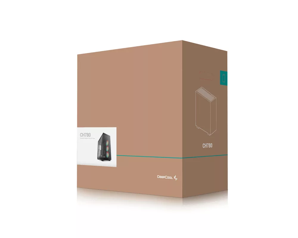 Кутия DeepCool E-ATX - CH780 - Dual-Chamber 14