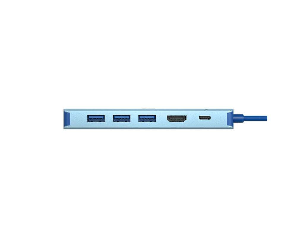 Докинг станция VCom Docking Station Type-C 6-in-1 - CUE55 - PD3.0 100W 4