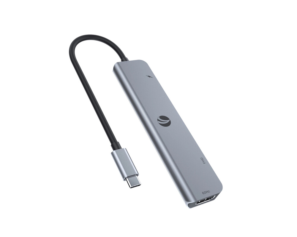 Докинг станция VCom Docking Station Type-C 7-in-1 - CUE39 - PD3.0 100W