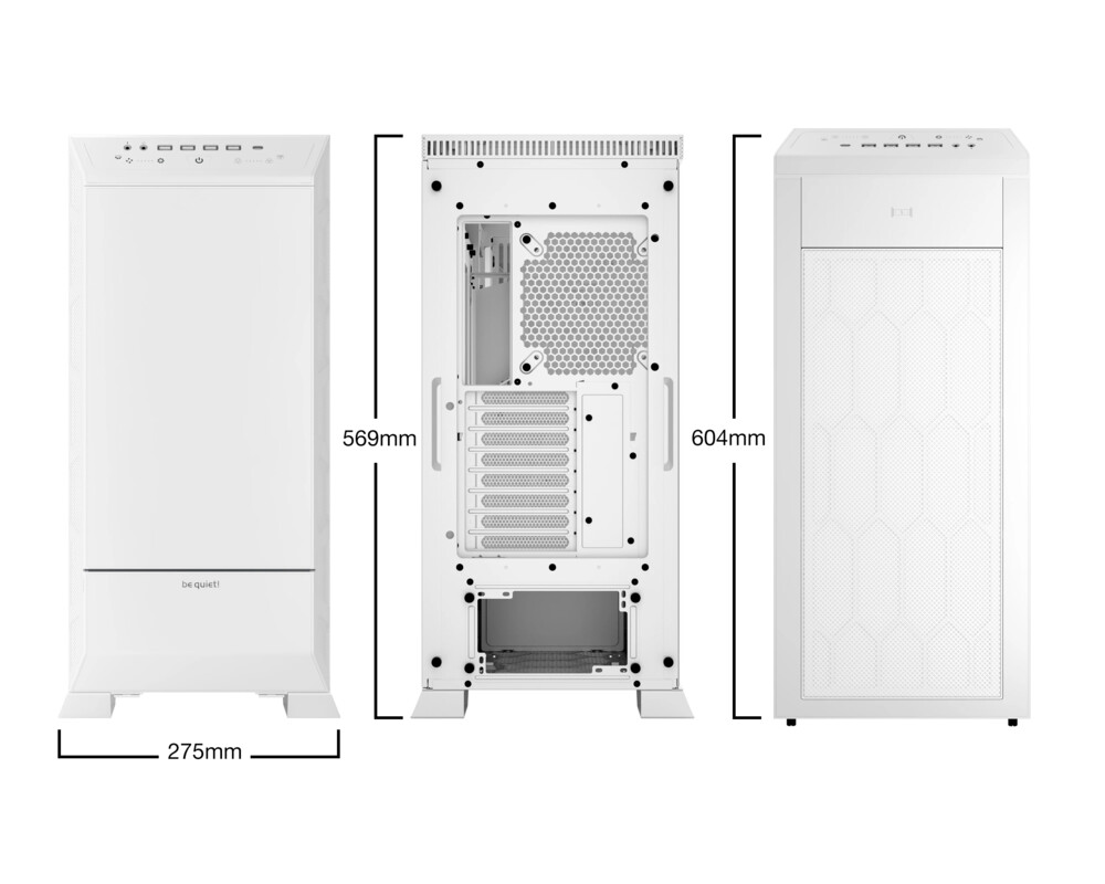 Кутия be quiet! EATX - Dark Base Pro 901 White 2