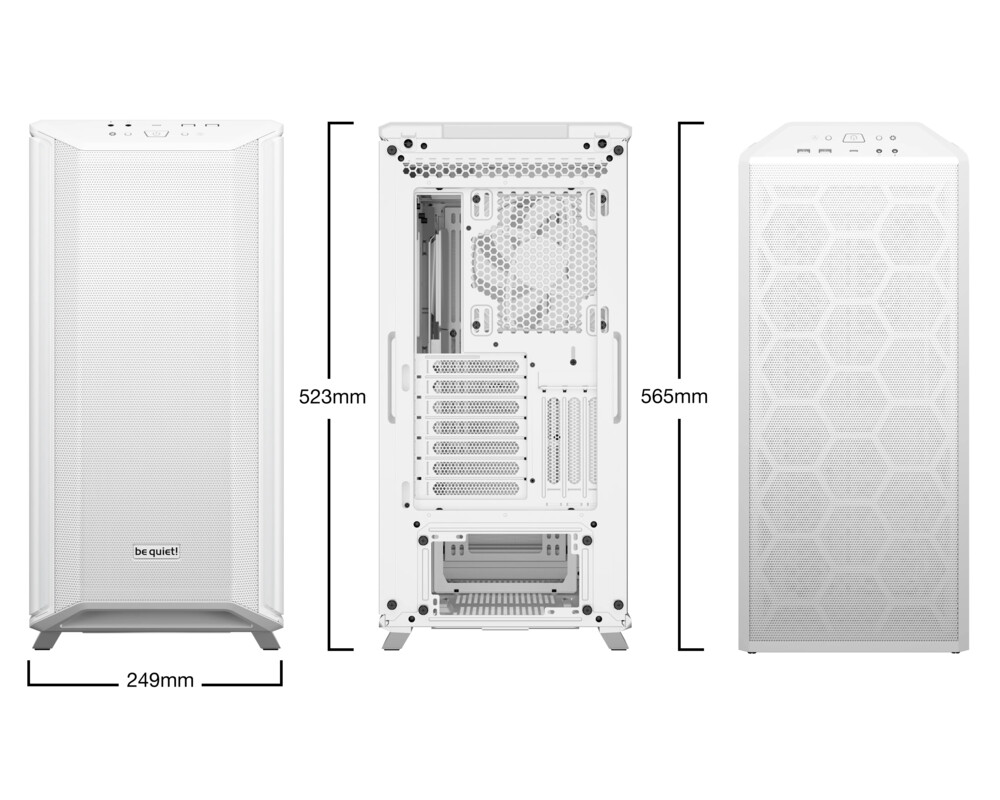 Кутия be quiet! EATX - Dark Base 701 White 2
