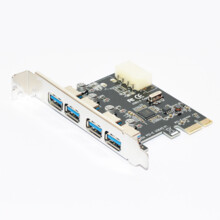  Makki PCI-E card 4 x USB3.0 port - MAKKI... 709326 MAKKI-PCIE-4XUSB30-V1 на топ цена - PIC.bg
