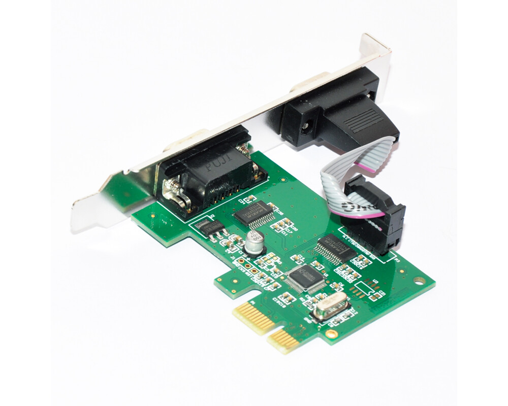 Адаптери Makki PCI-E card 2 x Serial port - MAKKI... 2