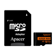  Apacer microSDXC 64GB UHS-I U3 V30 A2 709500 AP64GMCSX10U8-R на топ цена - PIC.bg