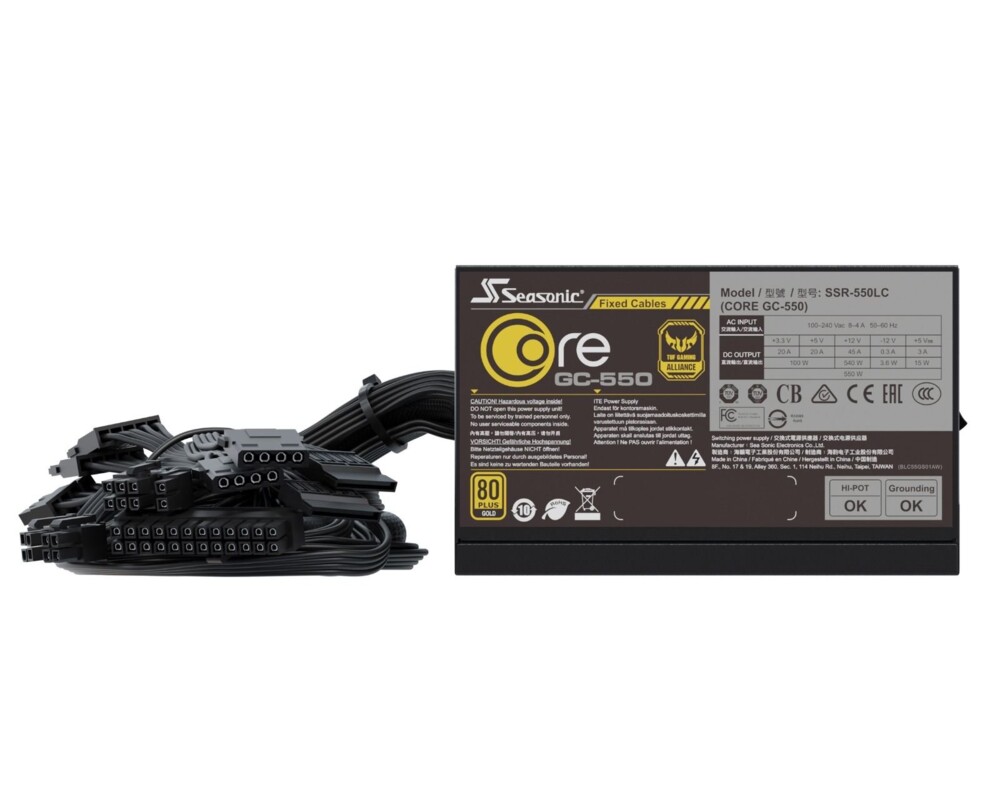 Захранване Seasonic 500W Gold - CORE GC-500 - SSR-5... 8