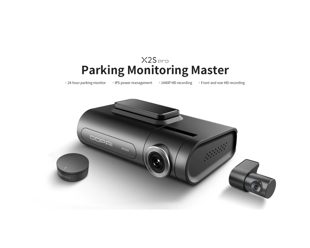 Видеорегистратор DDPAI Dash Cam Set X2S PRO 2