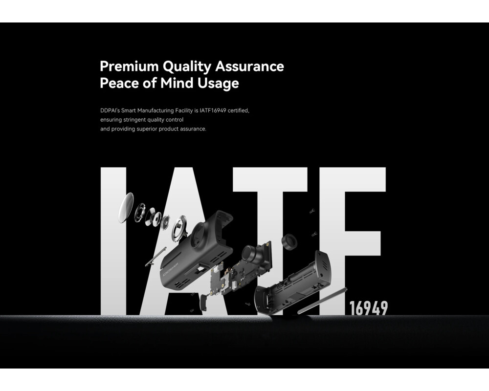 Видеорегистратор DDPAI Dash Cam Set N1 DUAL 11