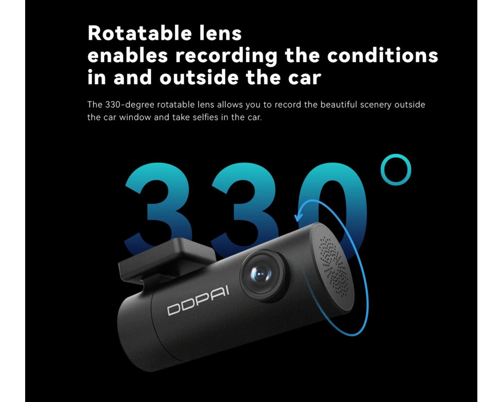 Видеорегистратор DDPAI Dash Cam MINI PRO 6