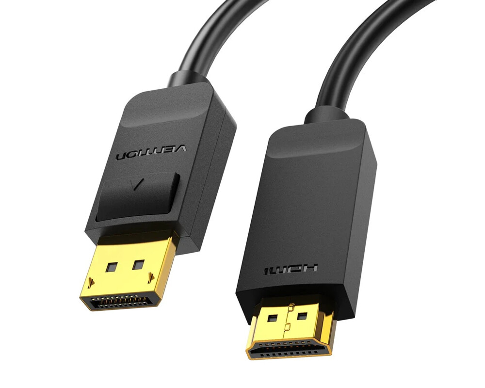 Кабел Vention кабел Cable DisplayPort to HDMI 3.0m - 4K 2