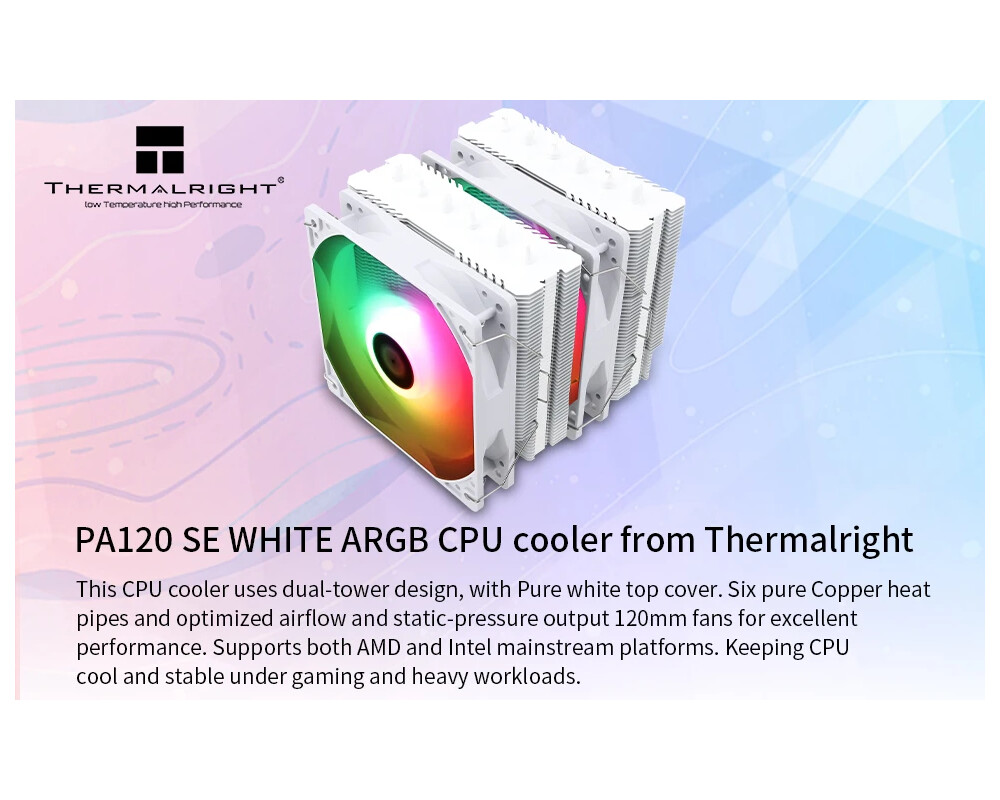 Охладител за процесор Thermalright Peerless Assassin 120 SE A-... 11