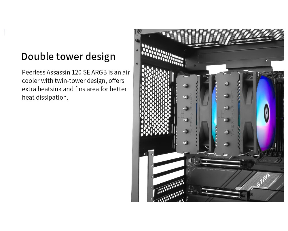 Охладител за процесор Thermalright Peerless Assassin 120 SE A-... 11