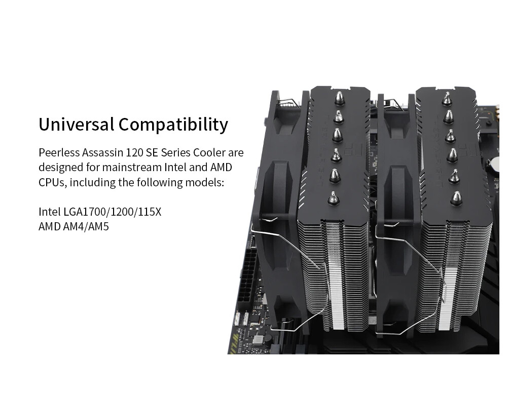 Охладител за процесор Thermalright Peerless Assassin 120 SE A-... 15
