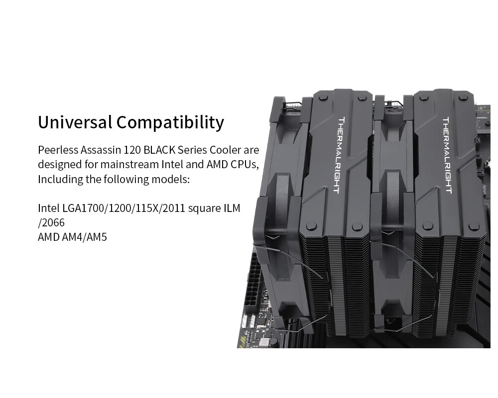 Охладител за процесор Thermalright Peerless Assassin 120 Black... 13