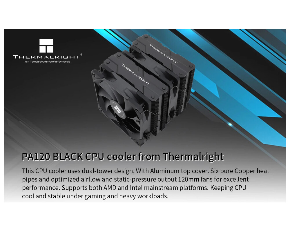 Охладител за процесор Thermalright Peerless Assassin 120 Black... 9