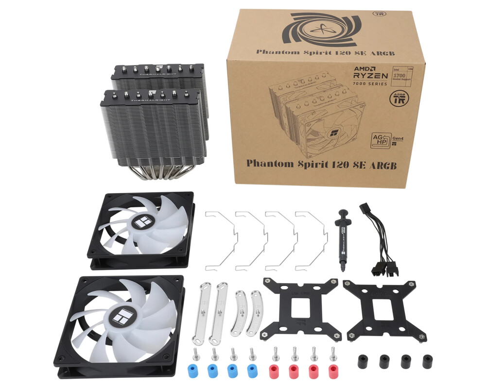 Охладител за процесор Thermalright Phantom Spirit 120 SE A-RGB... 9