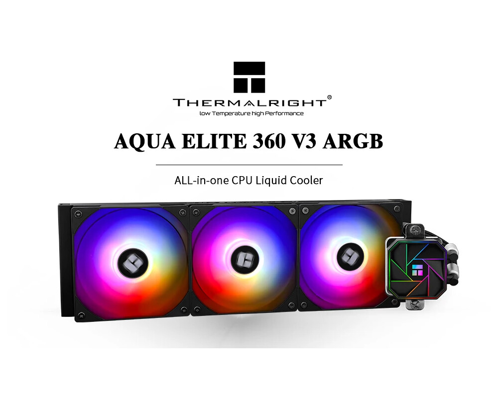 Охладител за процесор Thermalright Aqua Elite 360 Black A-RGB... 9