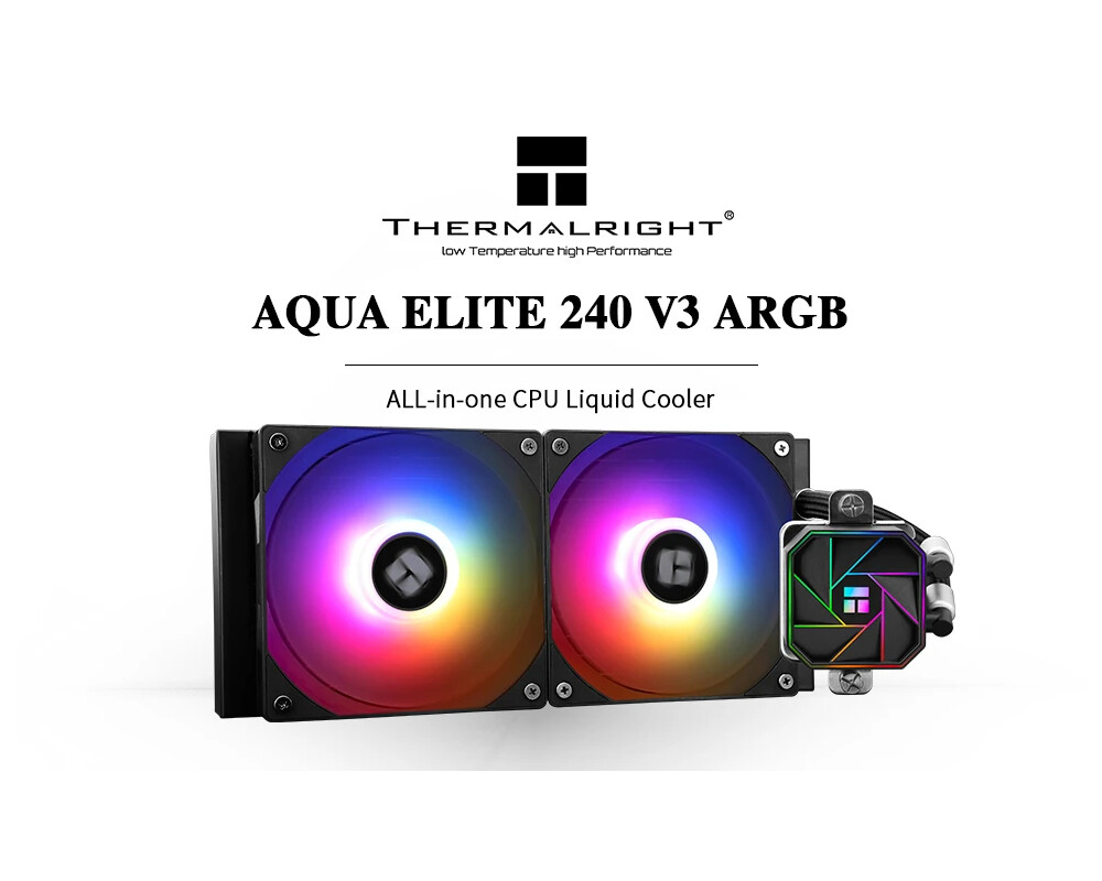 Охладител за процесор Thermalright Aqua Elite 240 Black A-RGB... 9