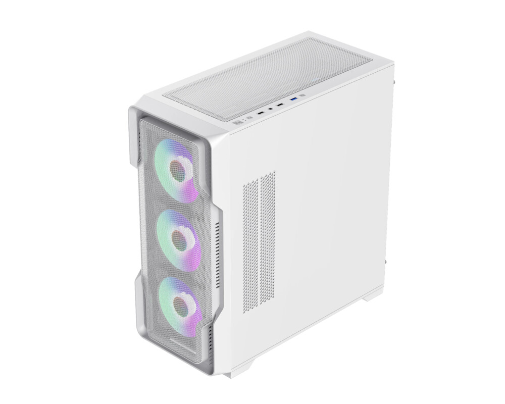 Кутия Gamemax EATX - SIEGE White - Addressable... 5