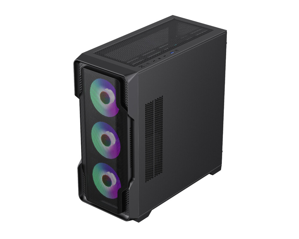 Кутия Gamemax EATX - SIEGE Black - Addressable... 6