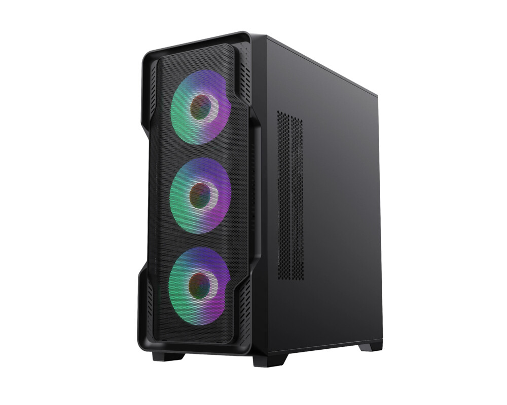 Кутия Gamemax EATX - SIEGE Black - Addressable... 4