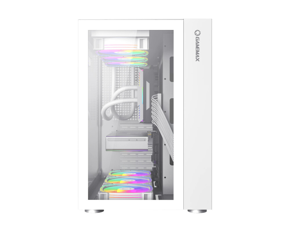 Кутия Gamemax ATX - Infinity White 2