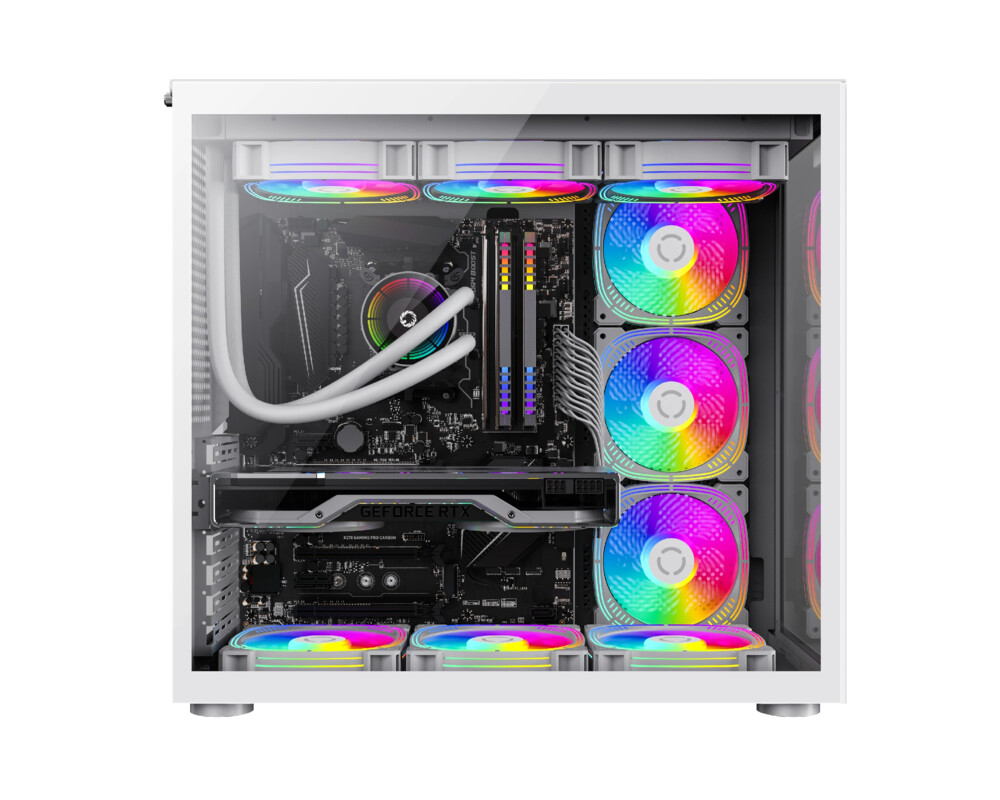Кутия Gamemax ATX - Infinity White 4